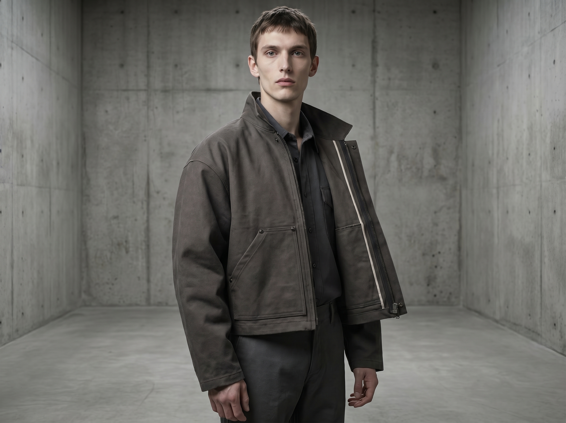 Cropped Chore Jacket