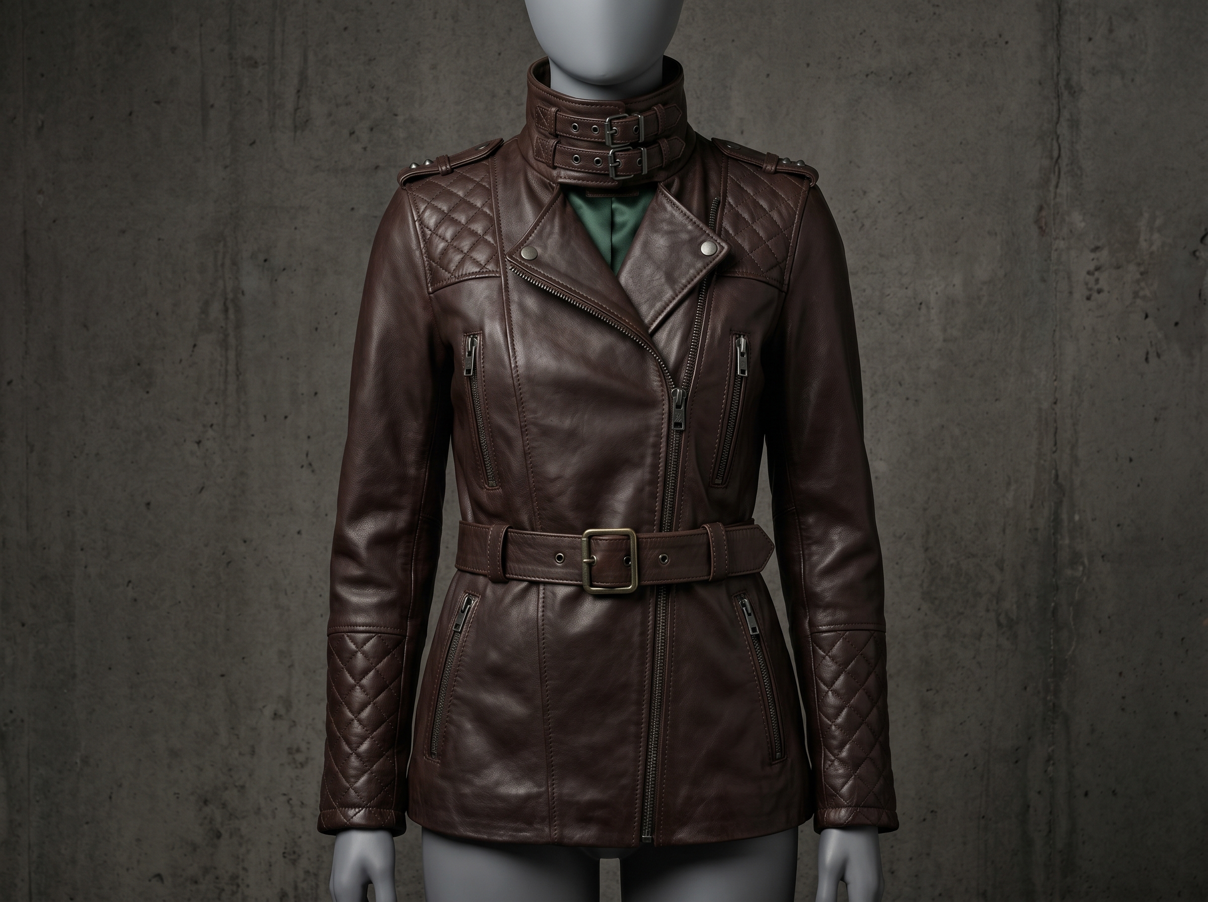 Gothic Streetwear Trench Coat