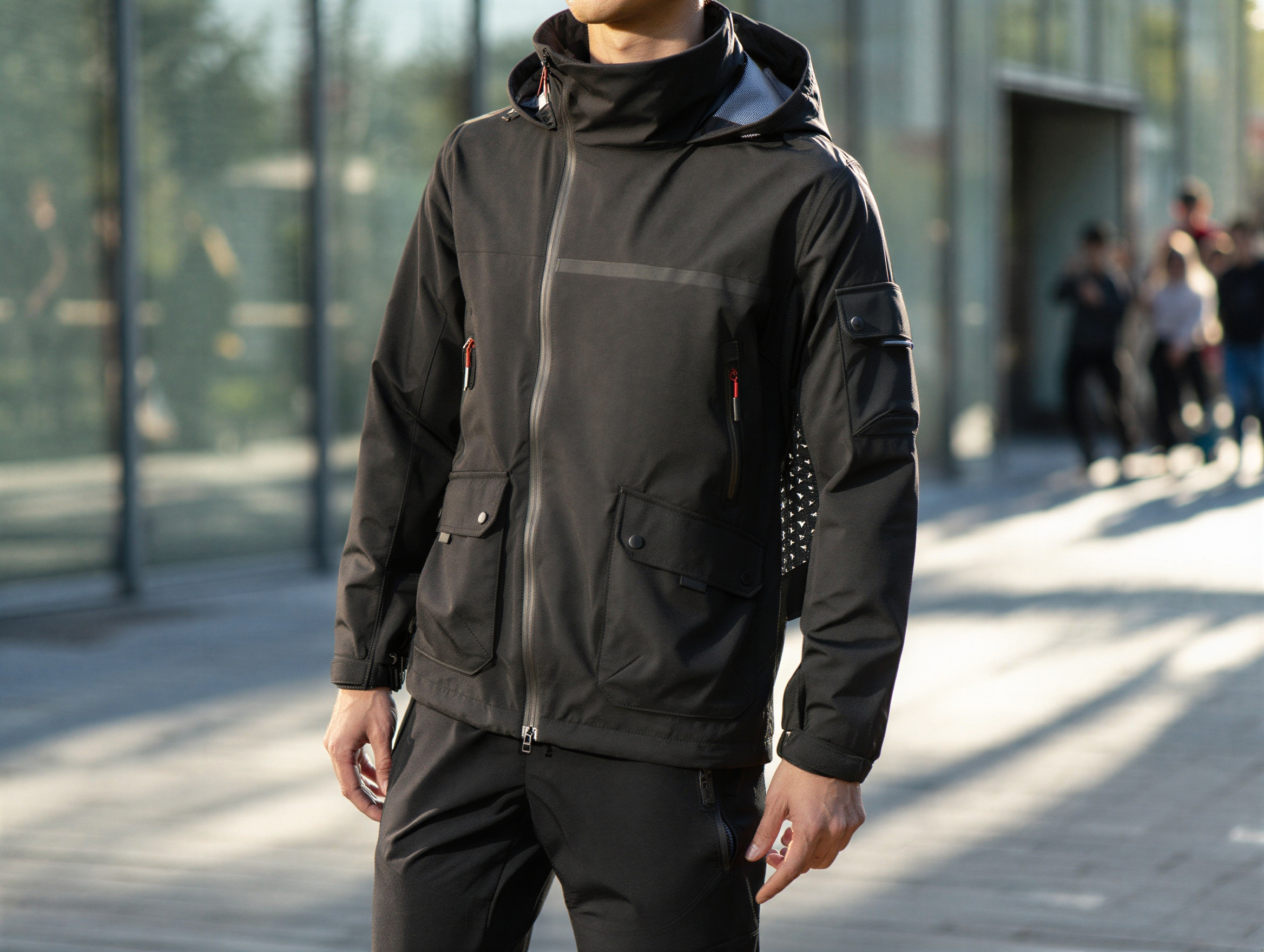 Techwear Windbreaker Jacket